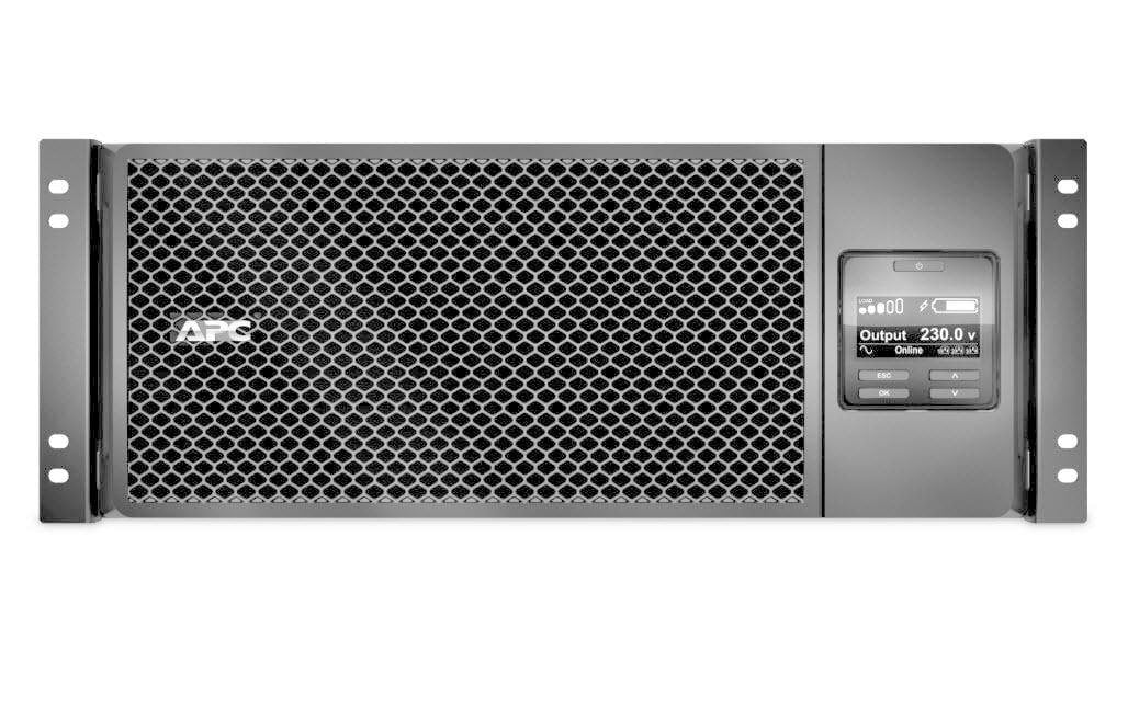 APC SRT6KRMXLI USV 6 kVA/6000 W Online – 4U Rack – C13×6, C19×4, Festverdrahteter Eingang