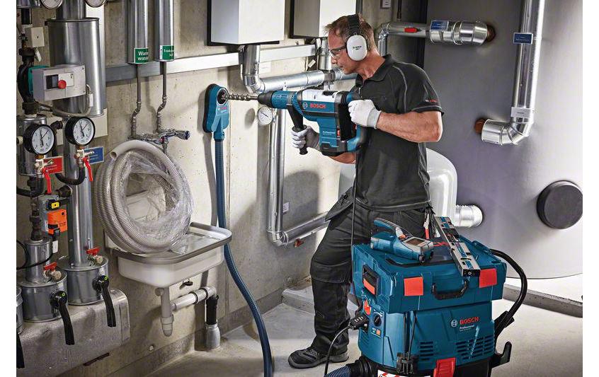 Bosch Professional – Absaugvorrichtung, GDE 68, blau