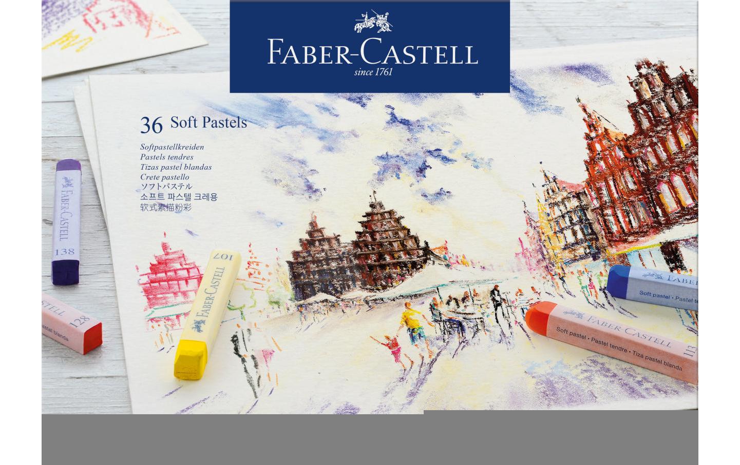 Faber-Castell Ölpastelle – weich – Set – 36 Farben