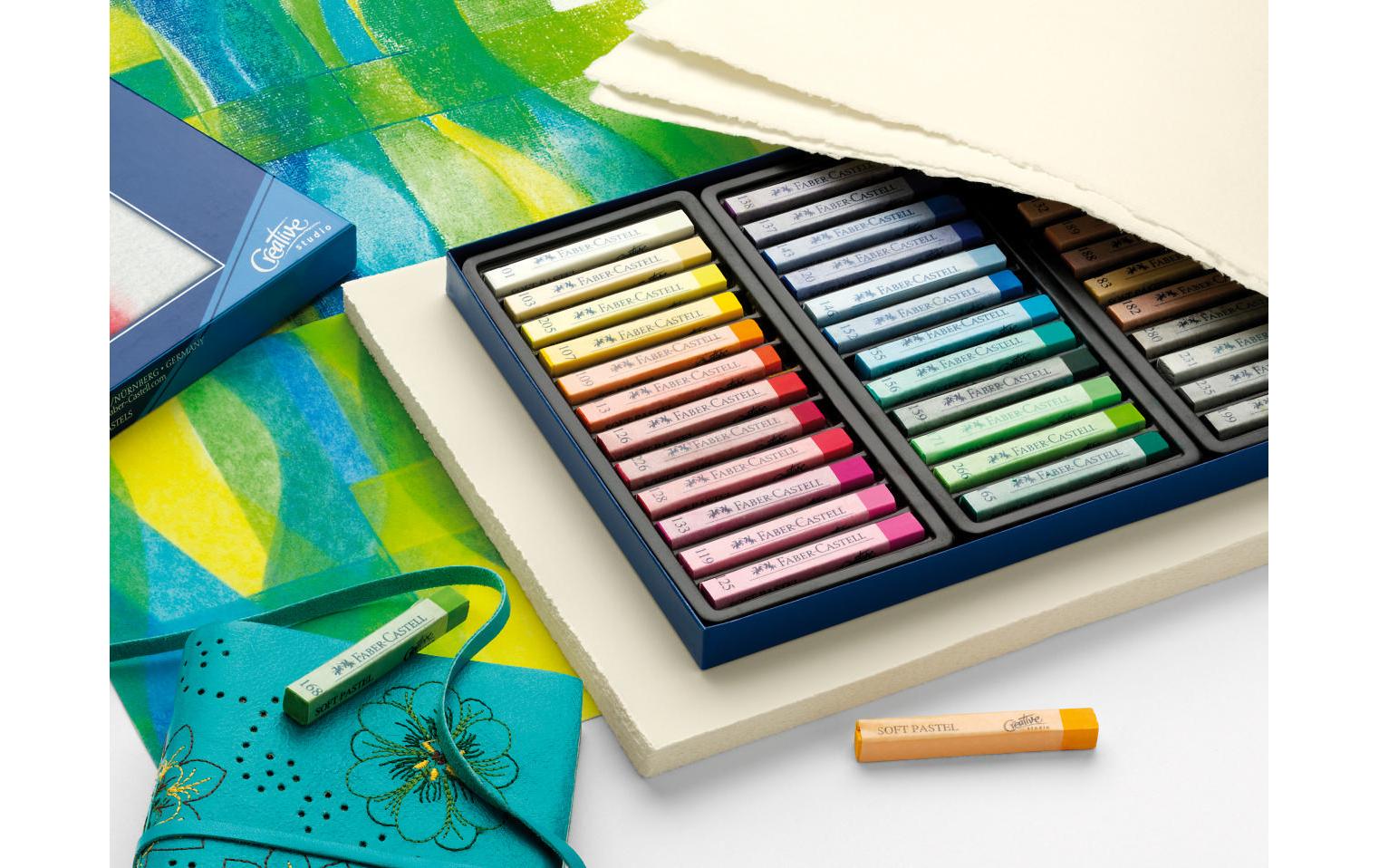 Faber-Castell Ölpastelle – weich – Set – 36 Farben