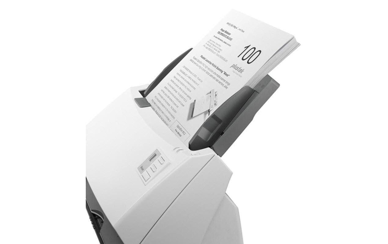 Plustek PS406U Plus – Dokumentenscanner, A4, 40 ppm, 600 dpi, ADF 100 Blatt