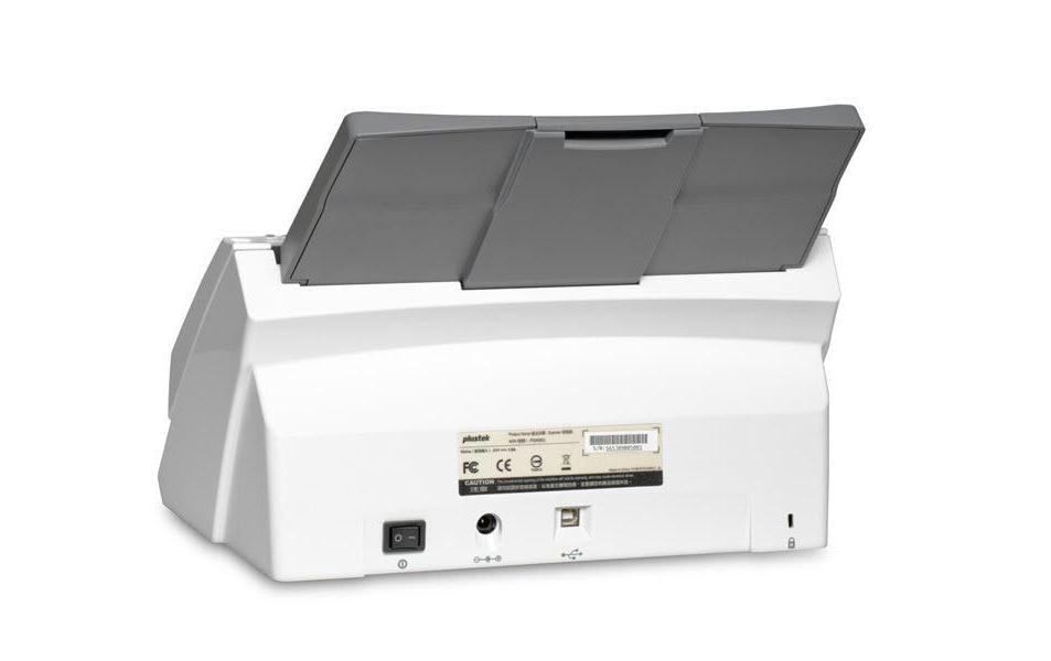 Plustek PS406U Plus – Dokumentenscanner, A4, 40 ppm, 600 dpi, ADF 100 Blatt