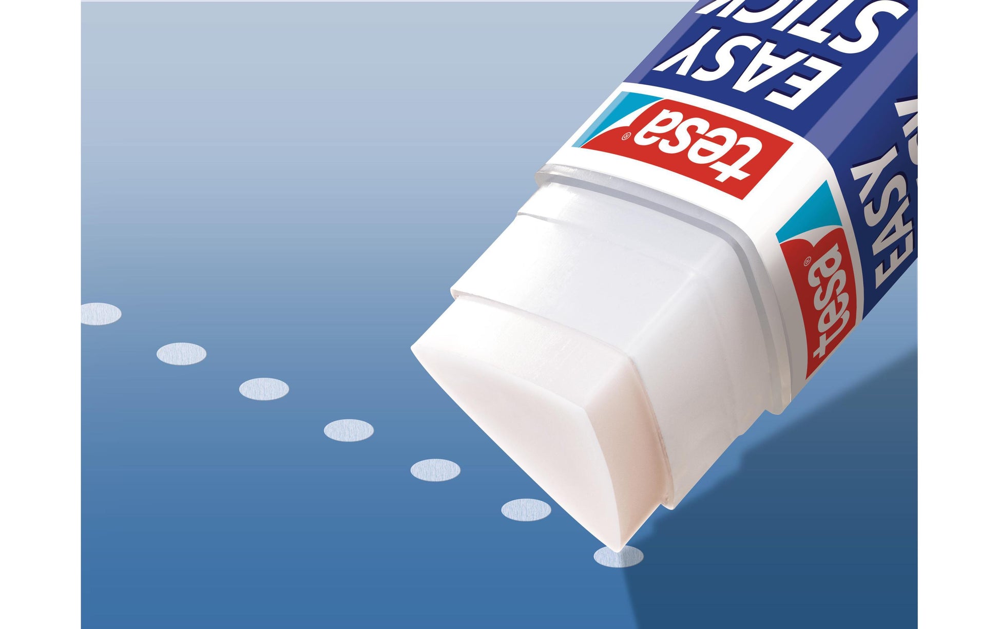 TESA Easy Stick Klebestift – permanent, transparent, lösungsmittelfrei, 25 g, für Papier, Karton, Fotos u. a.