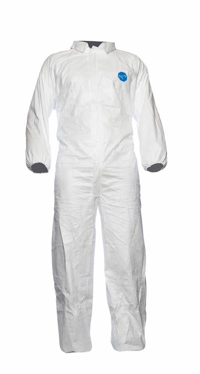DuPont Tyvek – Schutzanzug Tyvek 500 Industry – XXL, 1 Stück – Weiss, Tyvek-Spinnvlies, Kategorie III