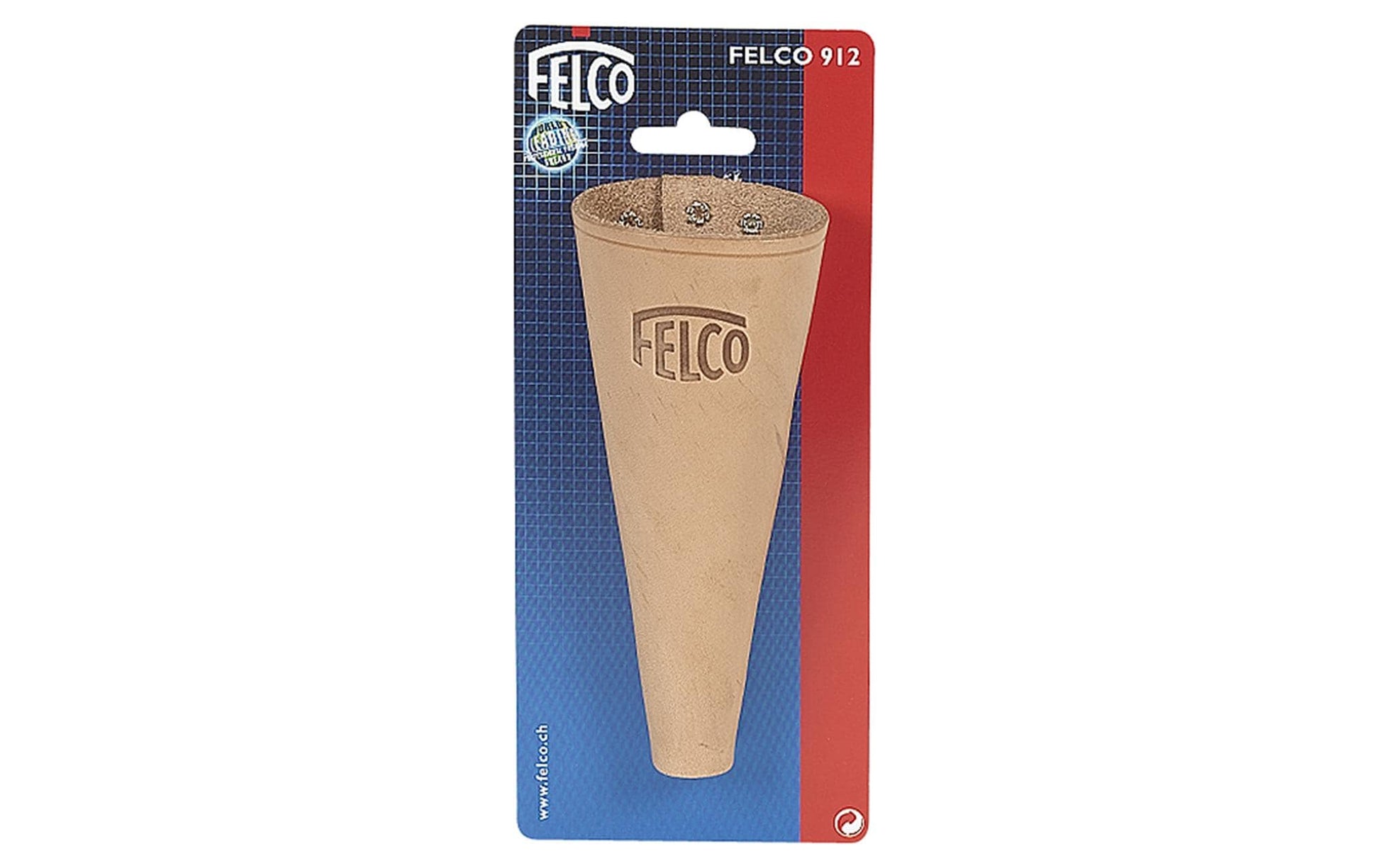 Felco 912 Rolletui – 1-teilig, braun, B 75 × H 155 × T 40 mm, für Grasschere