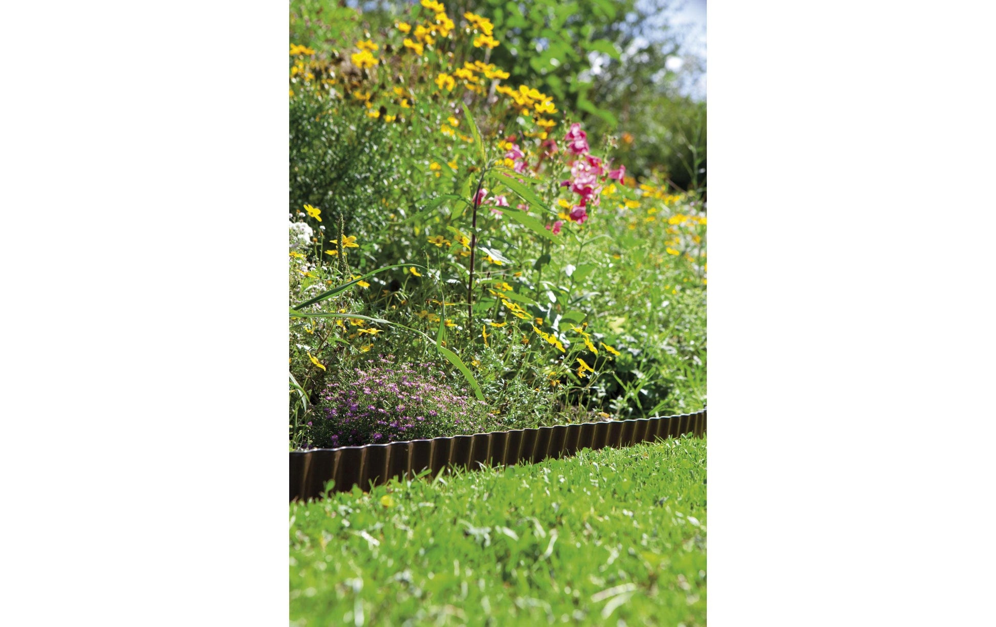 Gardena Beeteinfassungsrolle – 150 mm × 9 m, Kunststoff, Schwarz