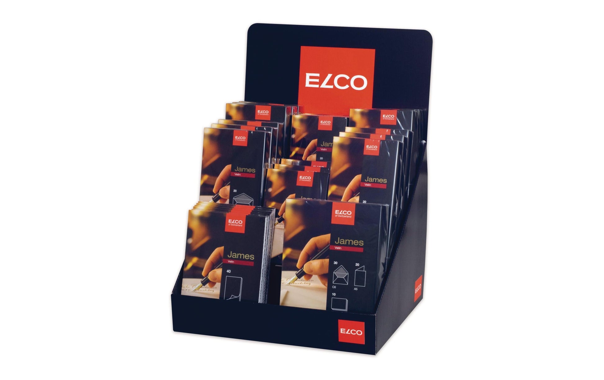 Elco Couvert C6, ohne Fenster, gummiert, weiss, 100 g/m² – 20 Stk.