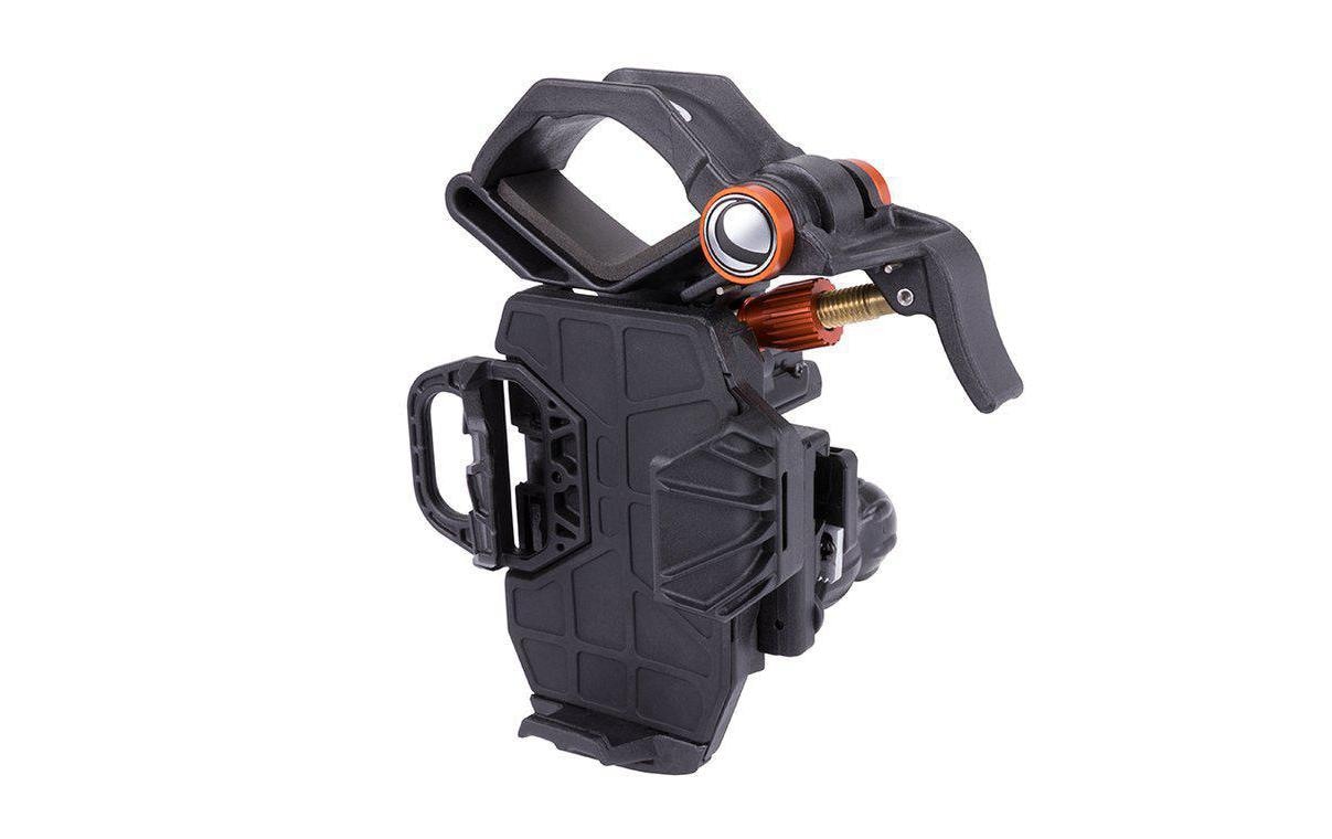 Celestron NexYZ 3-Achsen – Teleskop-Smartphone-Adapter – für Samsung, Google, Apple – Schwarz/Orange