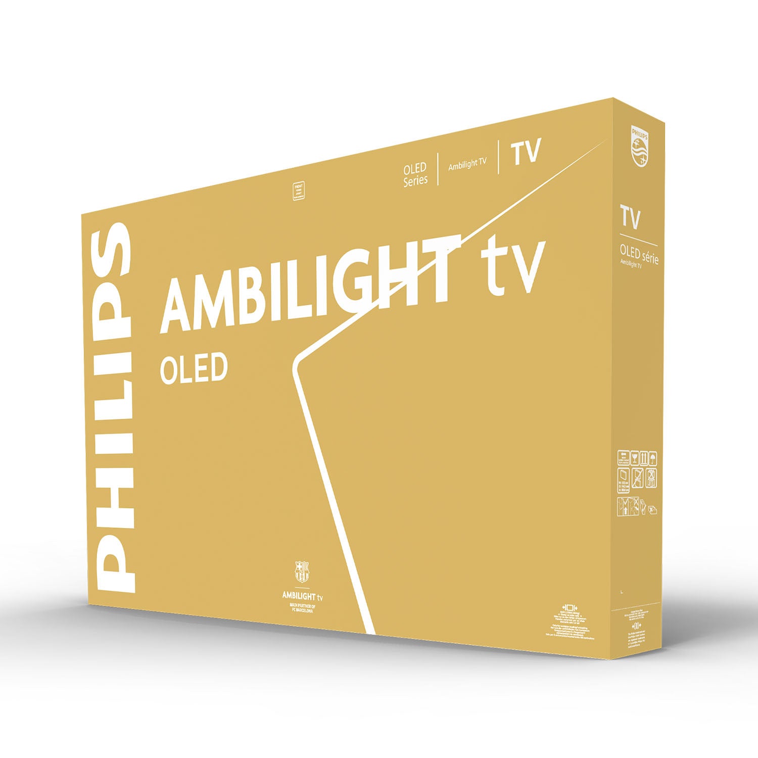 Philips 55OLED760/12 – 55" OLED UHD 4K, Titan OS, Ambilight (2025)