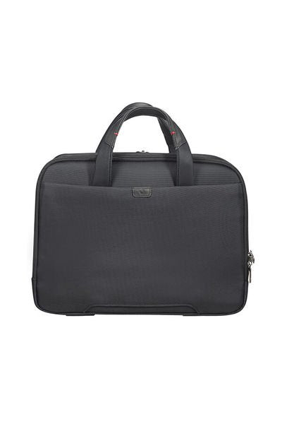 Samsonite Pro-DLX 5 Notebook-Tasche – 17/23 l, RFID-Fach, Aufsteckfunktion, Nylon, Schwarz