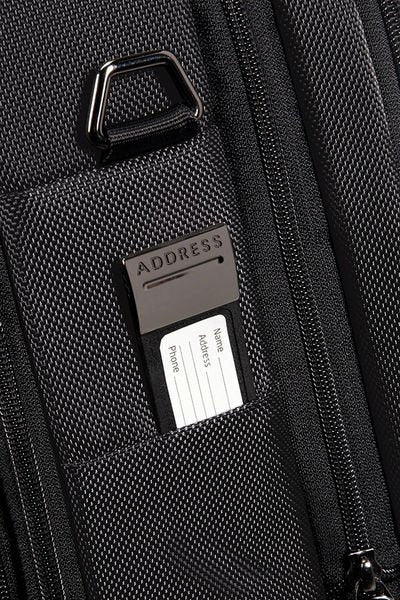 Samsonite Pro-DLX 5 Notebook-Tasche – 24,5/31 l, RFID-Fach, Aufsteckfunktion, Nylon, Schwarz
