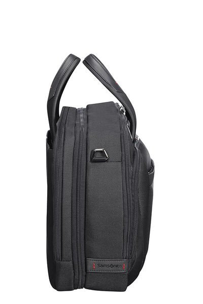Samsonite Pro-DLX 5 Notebook-Tasche – 24,5/31 l, RFID-Fach, Aufsteckfunktion, Nylon, Schwarz