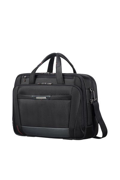 Samsonite Pro-DLX 5 Notebook-Tasche – 24,5/31 l, RFID-Fach, Aufsteckfunktion, Nylon, Schwarz