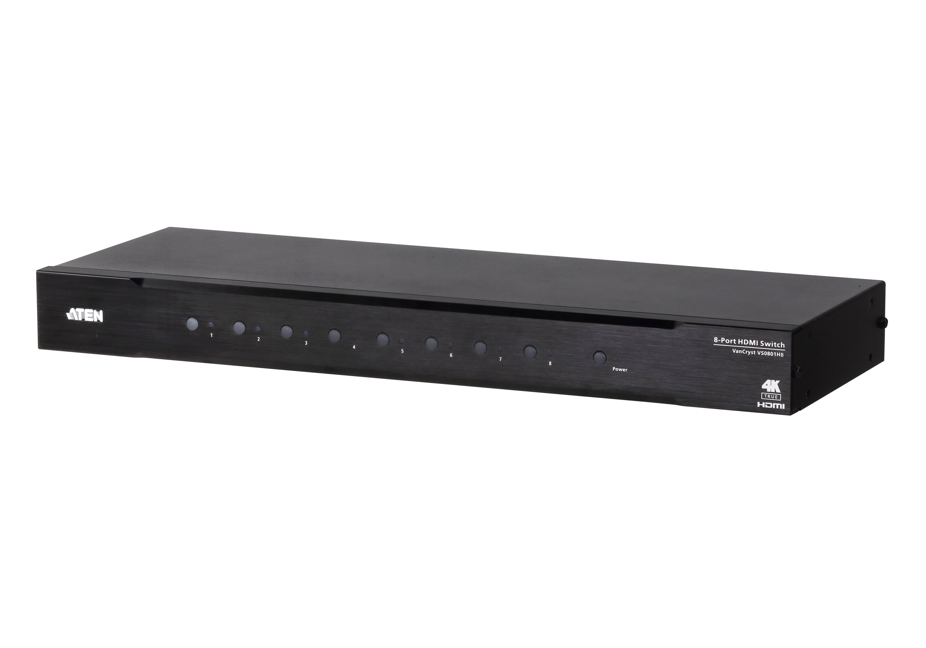 ATEN VS0801HB – 8×1 HDMI Umschalter, 4K 60 Hz, HDMI 2.0, HDCP, RS‑232