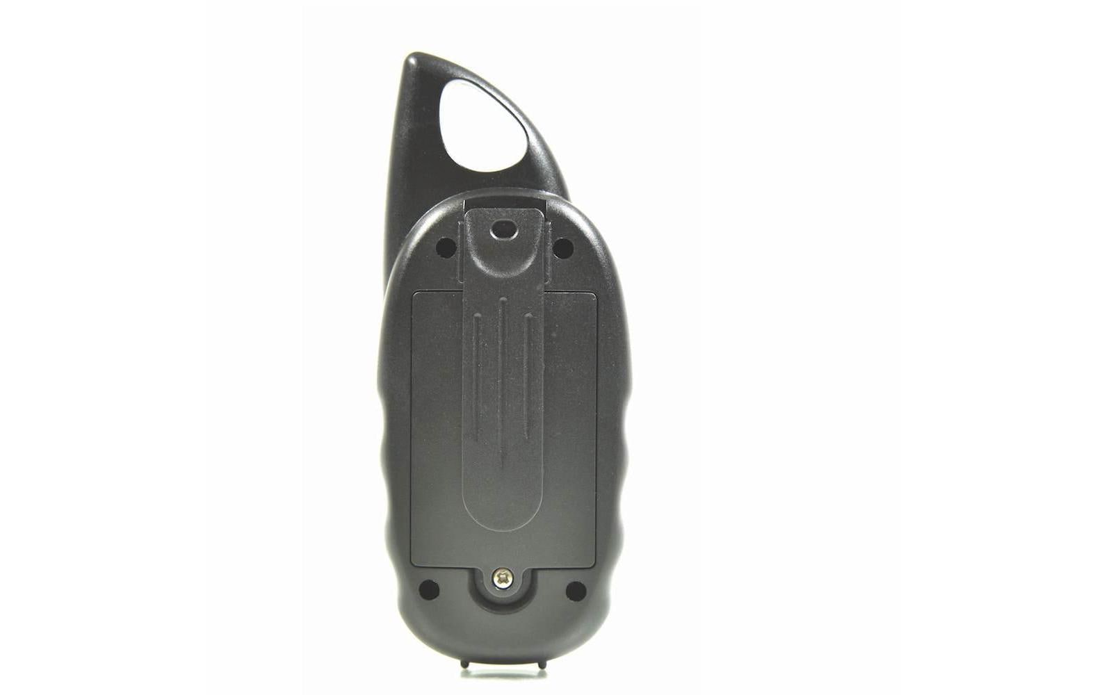 Albrecht Tectalk Smile – Kinder-Funkgerät, 3 Kanäle, bis 3 km, 446,00625 MHz, Schwarz/Rot