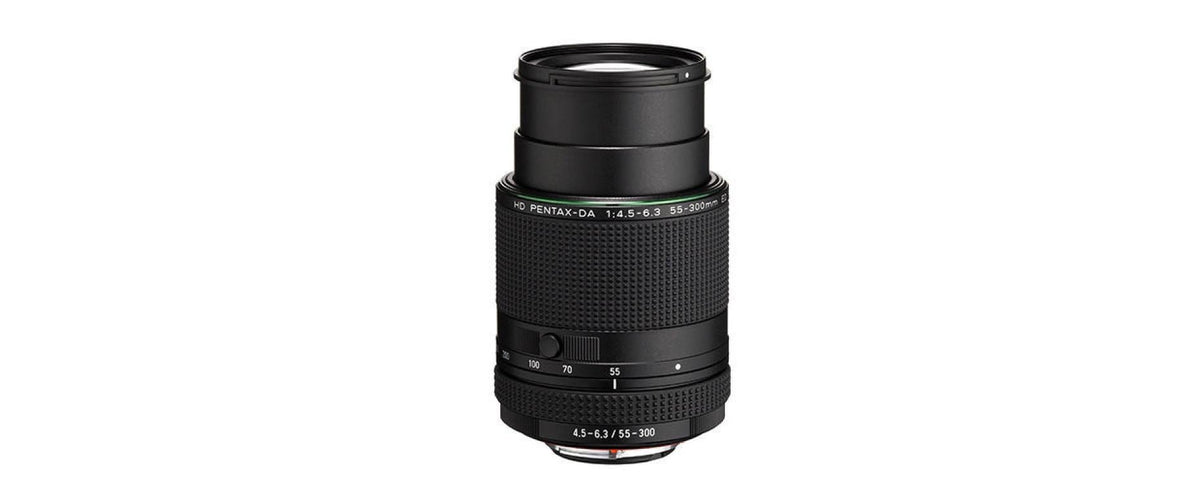 Pentax HD DA 55–300 mm f/4,5–6,3 Teleobjektiv – Pentax K-Bajonett – WR, 58 mm Filter
