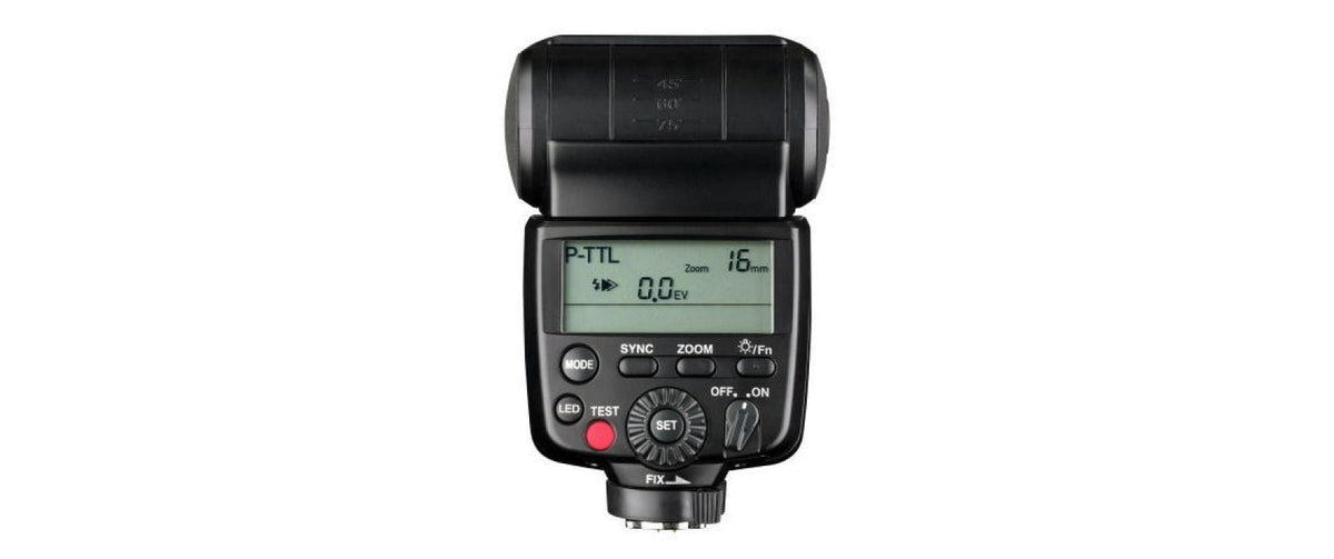 Pentax AF 540FGZ II Blitzgerät – Leitzahl 54 m, P-TTL, Hilfslicht, 4× AA – für Pentax