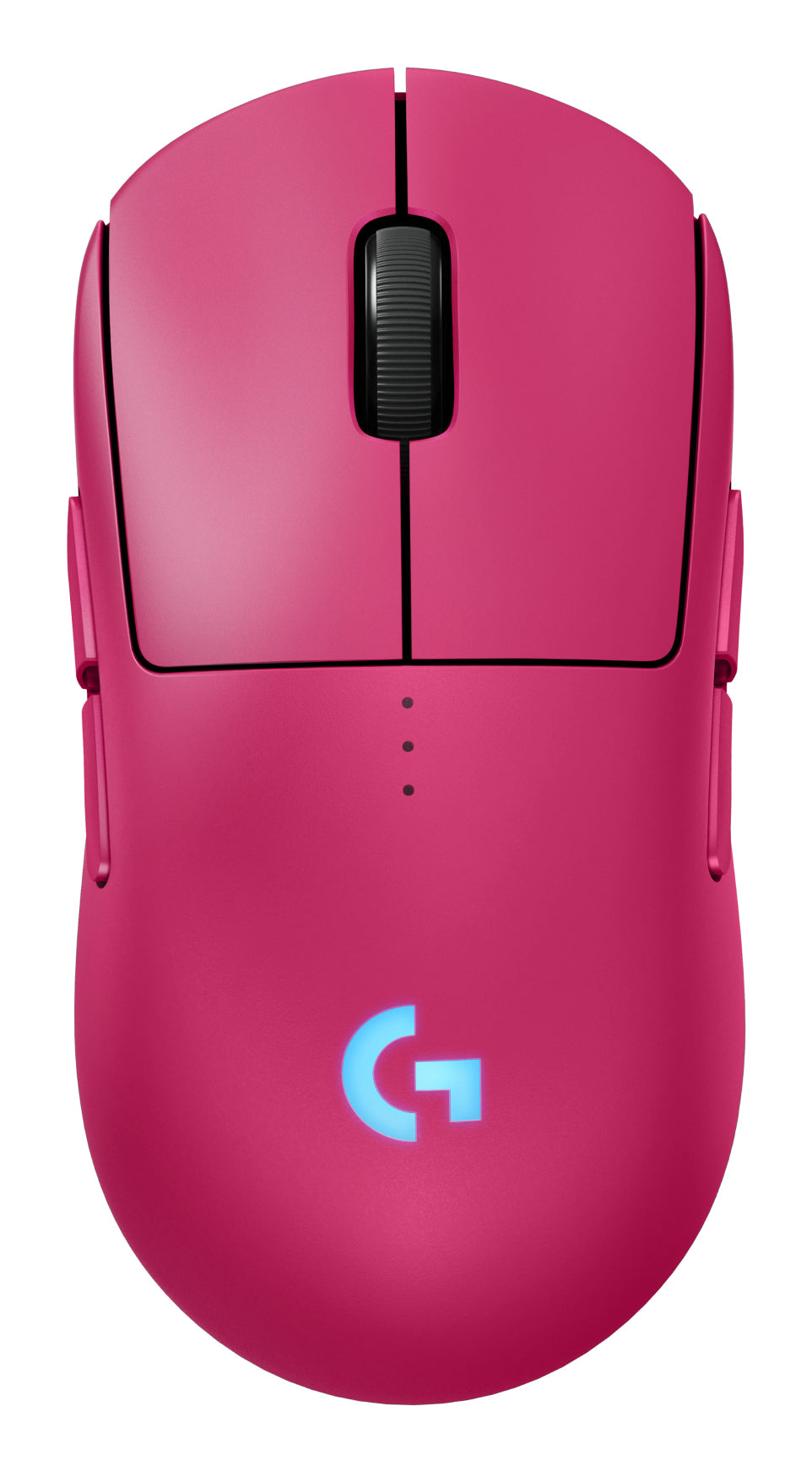 Logitech G PRO 2 LIGHTSPEED – Gaming-Maus – Kabellos (2,4 GHz), 32000 DPI, beidhändig, Magenta