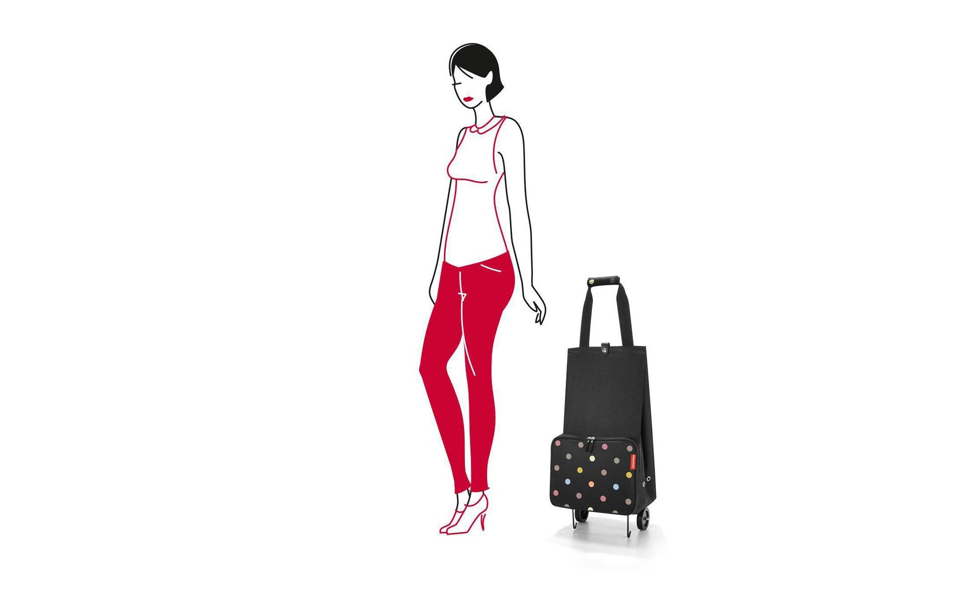 Reisenthel Stofftasche, Polyester, Mehrfarbig, 290×660×270 mm
