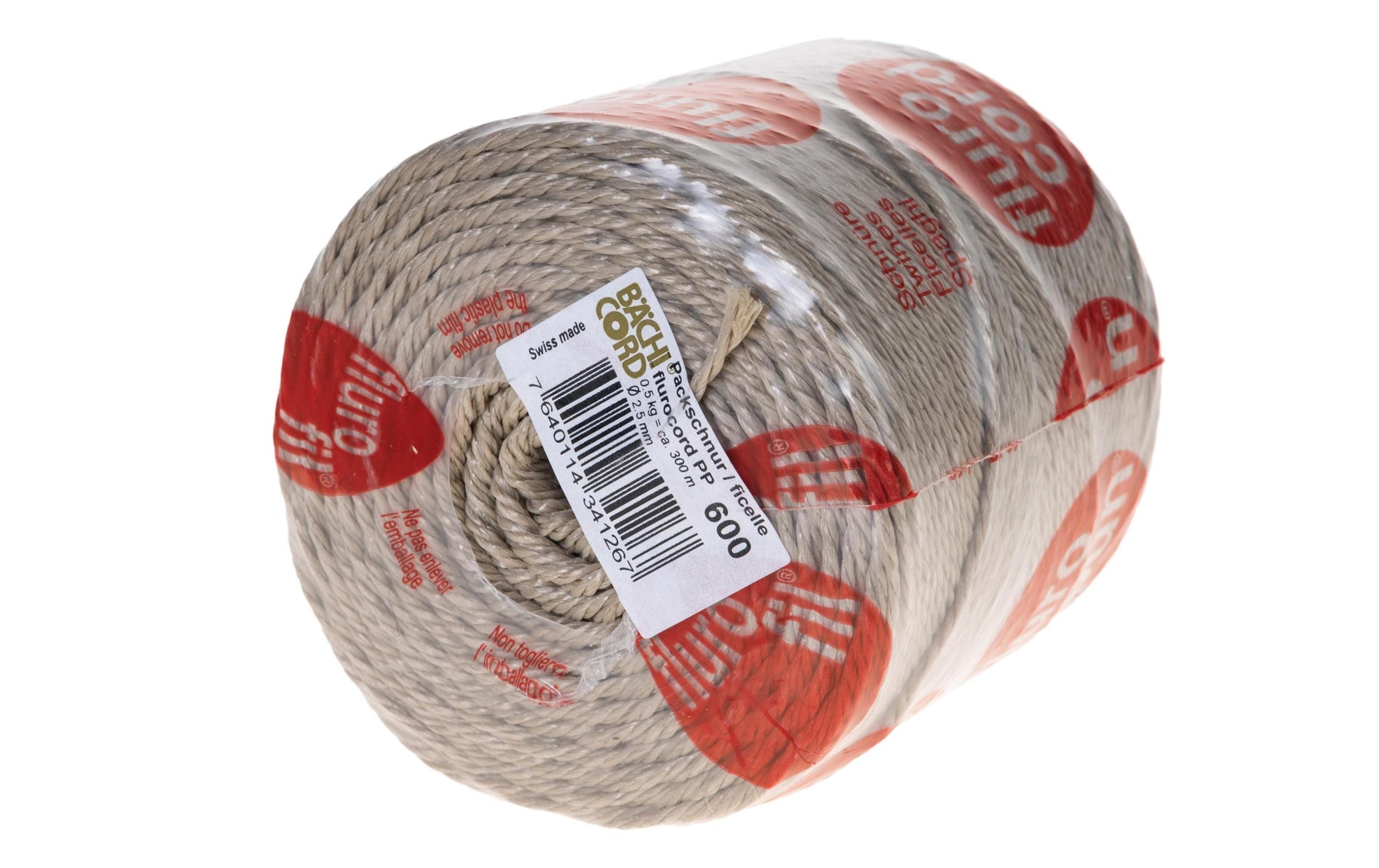 Baechi cord Bächi-Cord – Polypropylenkordel, beige 300 m, 72 kg Reisskraft