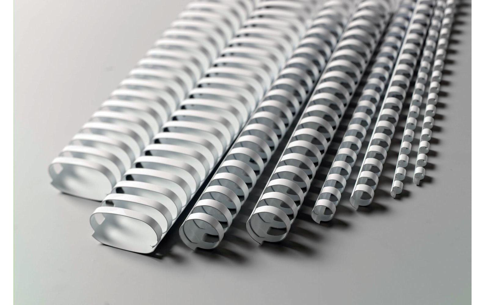 GBC Bindedisc-Ringe – für A4 – Ø 12 mm, weiss, Kunststoff – 100 Stk.