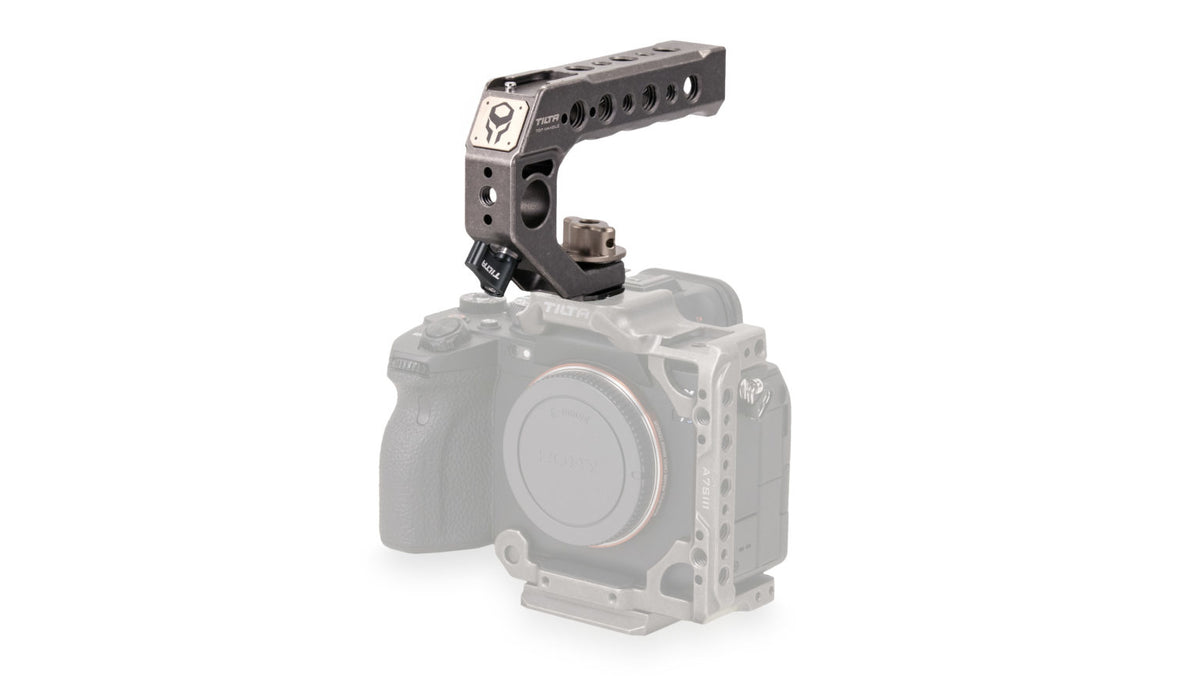 Tilta TA-QRTH2 Oberer Griff – Aluminium/Edelstahl – für Sigma FP, Sony a7sIII Half Cage – Grau