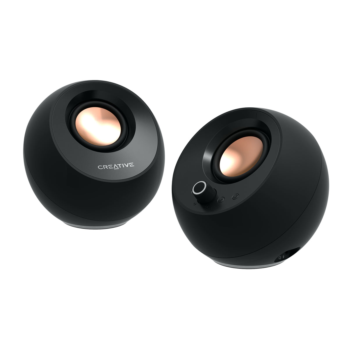 Creative Labs Creative Pebble Pro – PC-Lautsprecher – Bluetooth, Schwarz