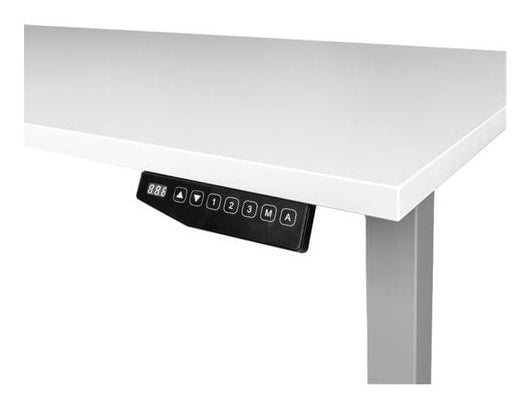 Contini Stehtisch – 160 × 80 × 170 cm – dunkelgrau – höhenverstellbar