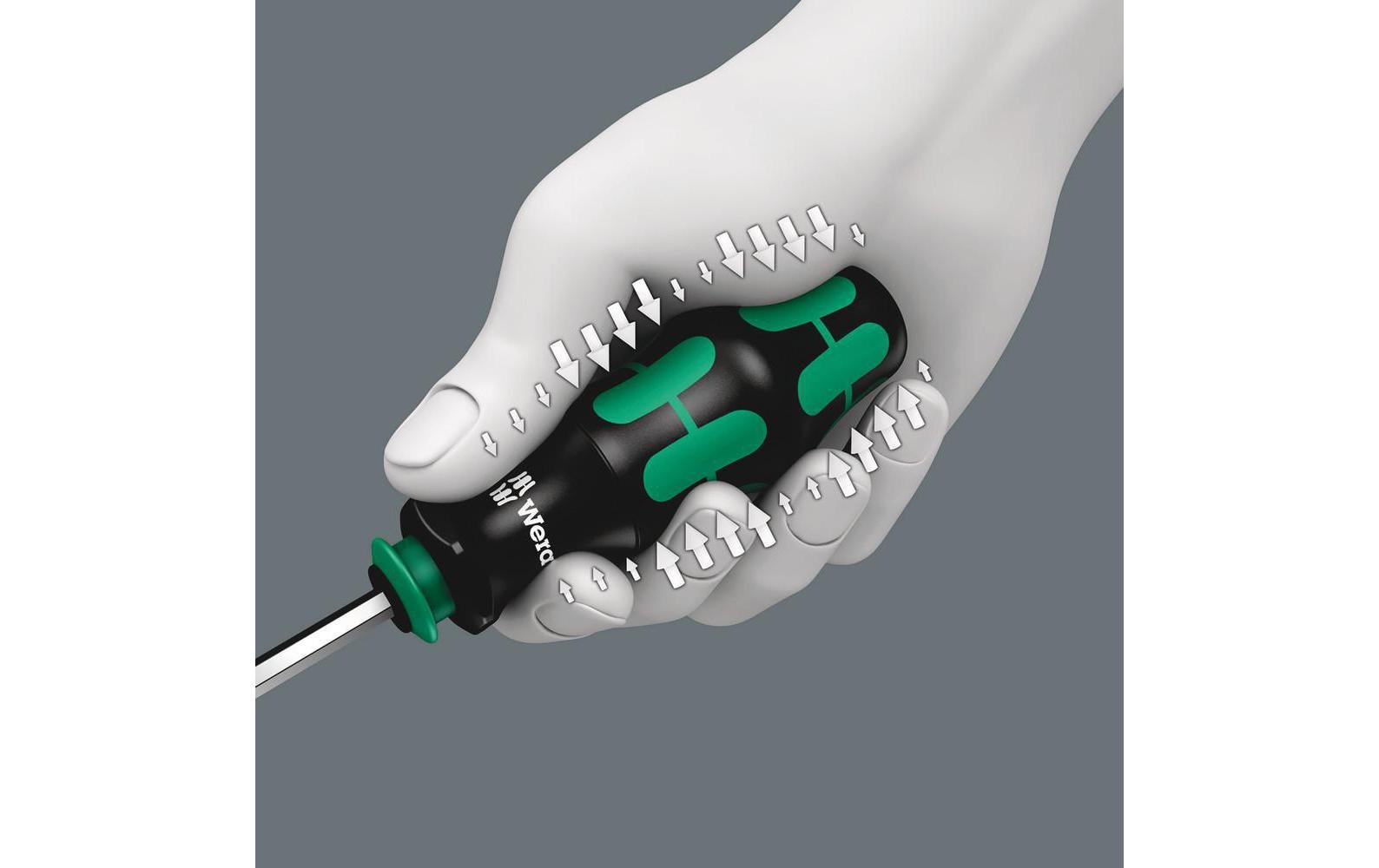 Wera Schraubendreher-Bit-Set Kraftform Kompakt 20 – 13 Bits – Antrieb 1/4" – 05051017001