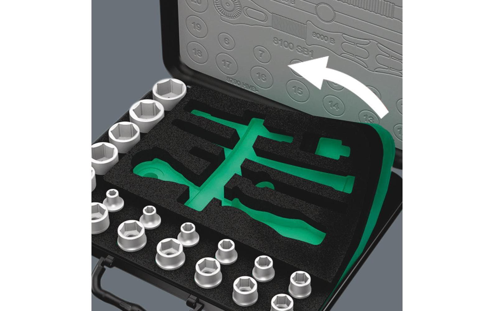 Wera Steckschlüssel-Set – Antrieb 3/8" – 05003594001
