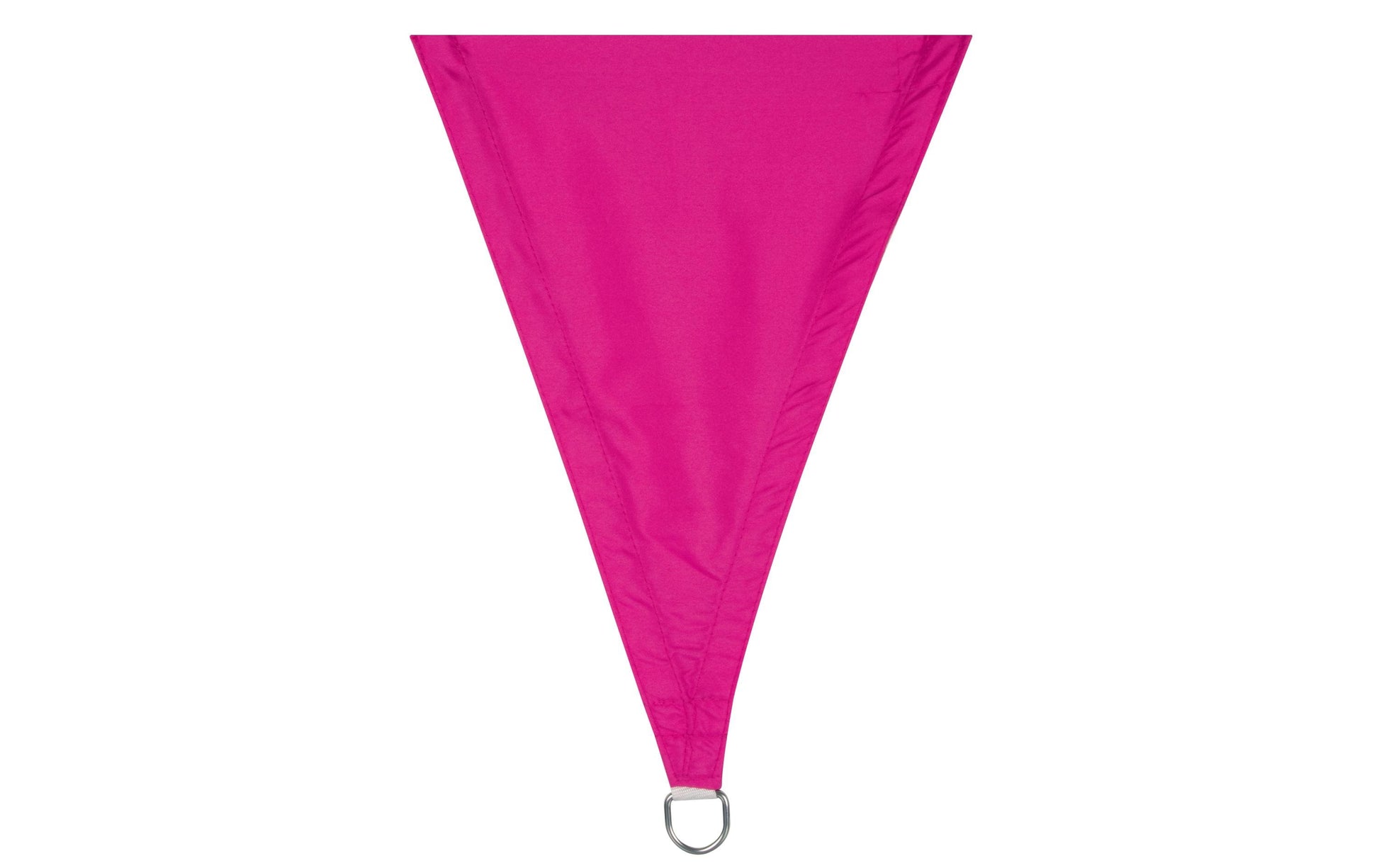 Perel Sonnensegel Dreieck – Seitenlänge 500 cm, Pink, Polyester, 160 g/m²