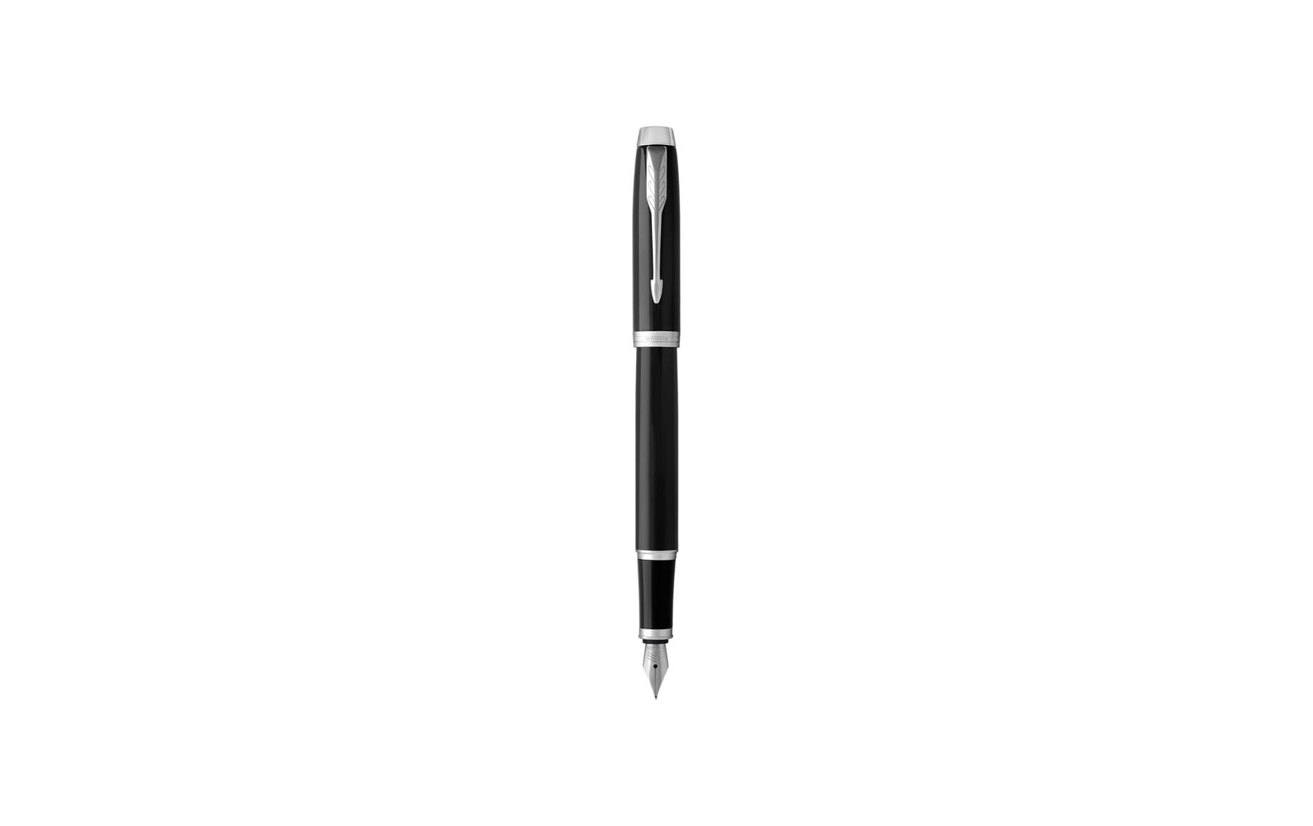 Parker IM – Federspitze M – für Rechts- & Linkshänder – schwarz, blau – Patronen