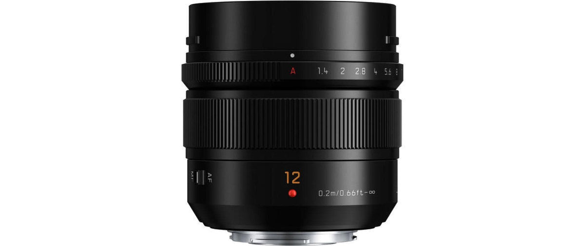 Panasonic H-X012E Objektiv – 12 mm f/1.4 – Autofokus, 62 mm Filter – für Micro-Four-Thirds (MFT)