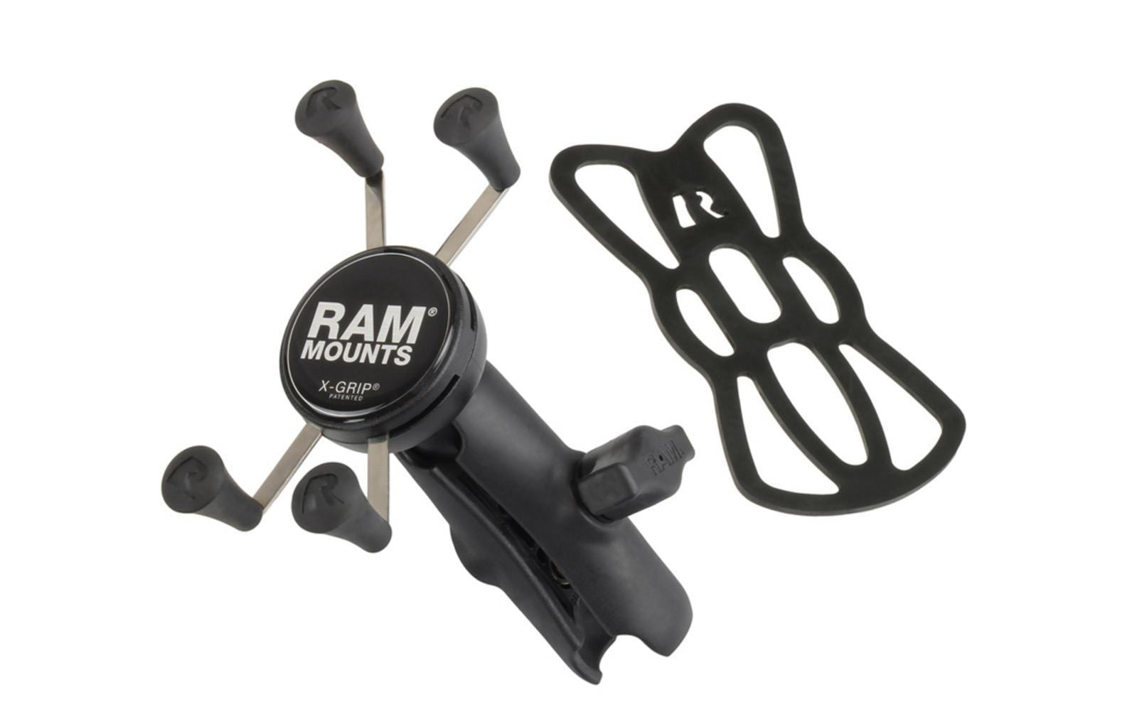 RAM Mounts Universal X-Grip – Fahrrad-/Motorrad-Halterung – für RAMMOUNT-System – Schwarz