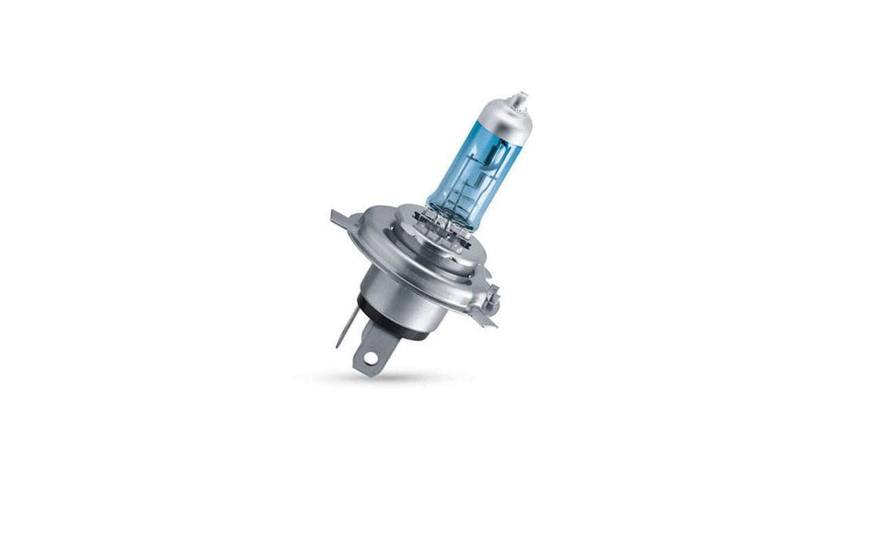 Philips Halogen-Leuchtmittel H4 (P43t-38) – Warmweiss 4200 K, 1560 lm, 55 W – WhiteVision ultra