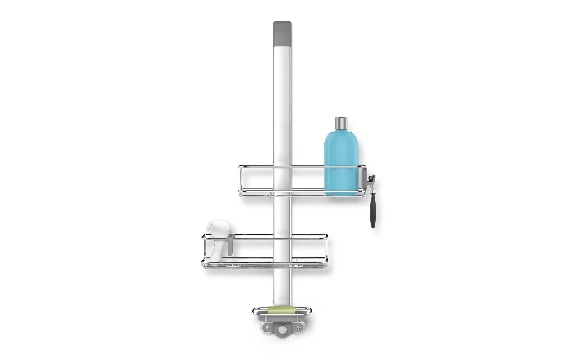 simplehuman Aufbewahrungsbox (Bad) – 33,9×14,9×84 cm, Aluminium/Edelstahl