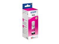 Epson Tintenpatrone 104, Magenta, 65 ml – für Inkjetdrucker/Multifunktionsgeräte
