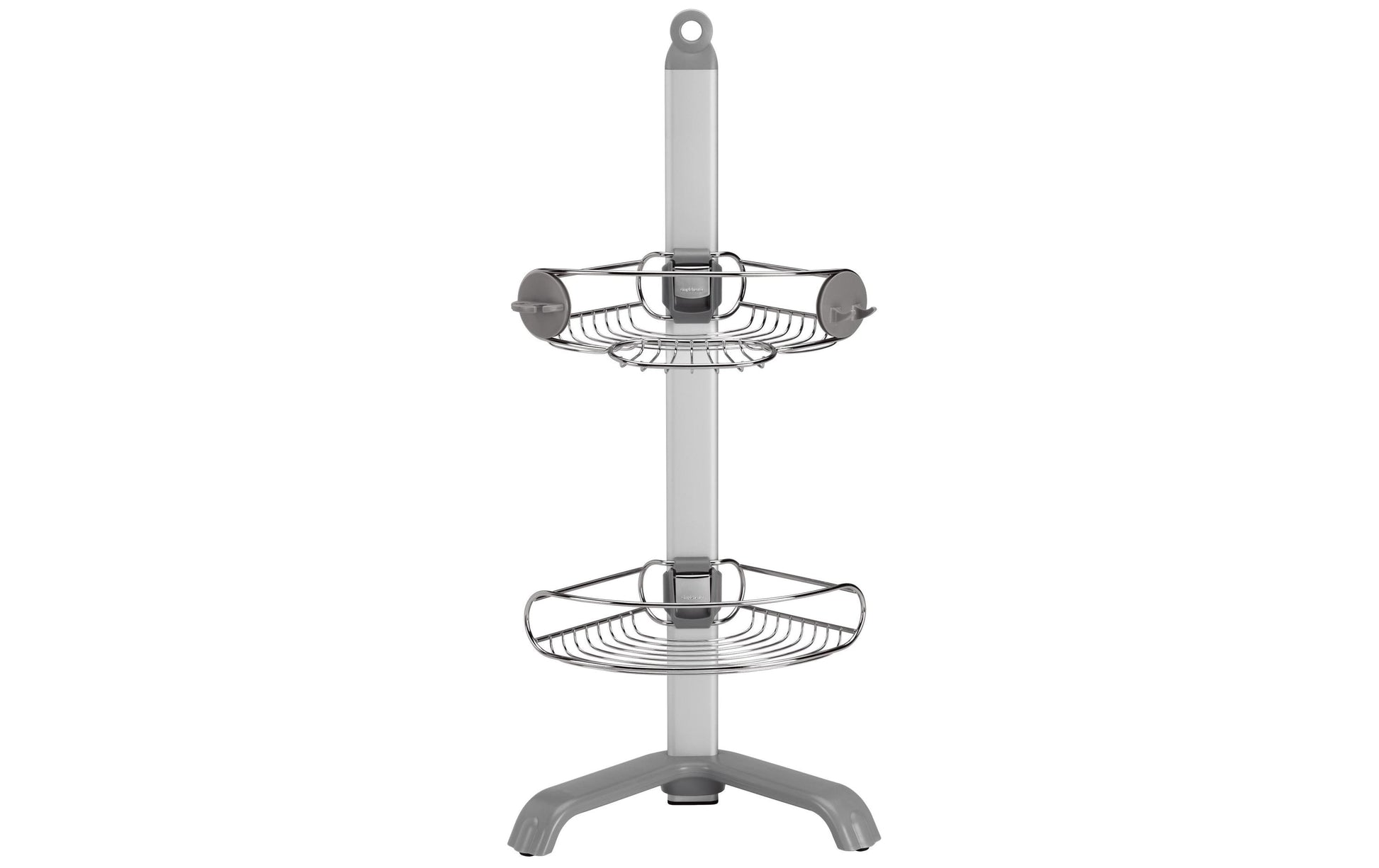 simplehuman Duschregal – 33,6×77,4 cm, Aluminium/Edelstahl, freistehend, Silber