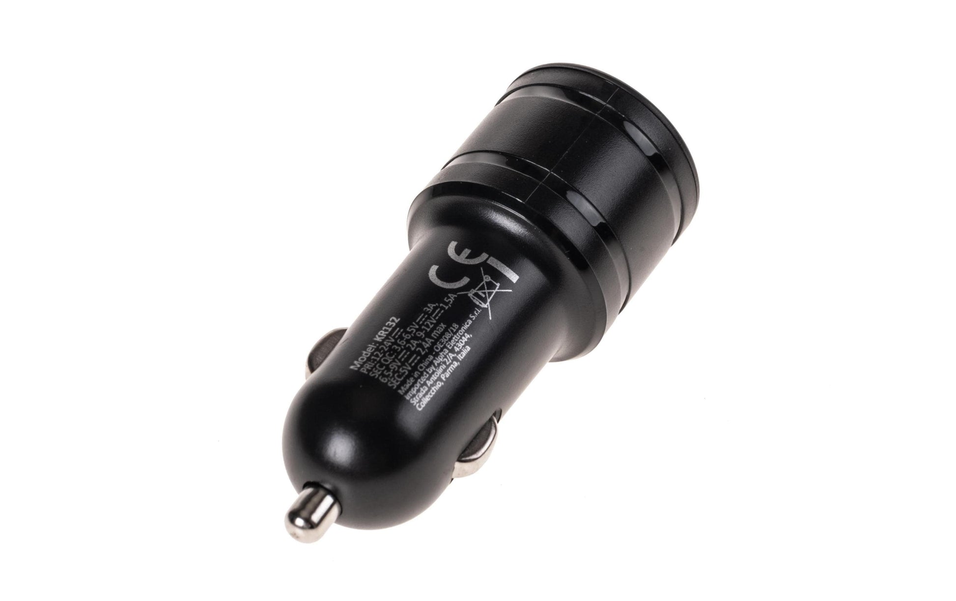 Alpha Elettronica JOIN KR132 Auto-Ladegerät 18 W – USB-A×1, QC 3.0 – 12 V KFZ-Stecker – für Auto – Schwarz
