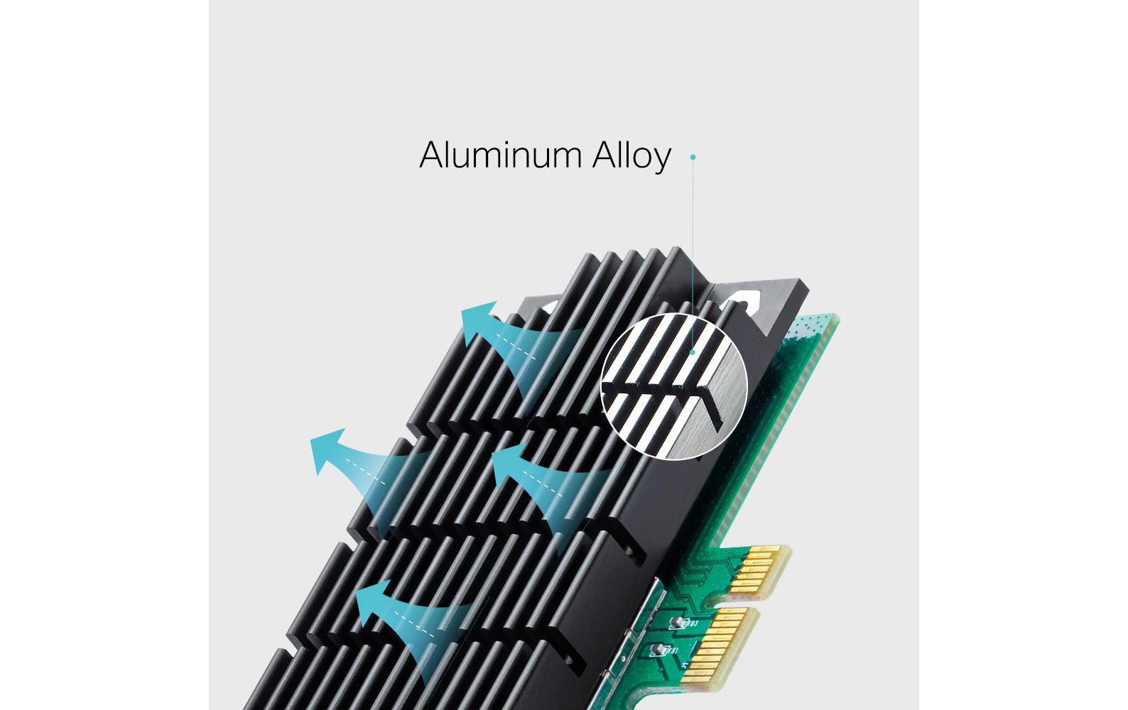TP-Link Archer T4E – PCIe WLAN-Karte – 2×Antenne, PCIe, für PC