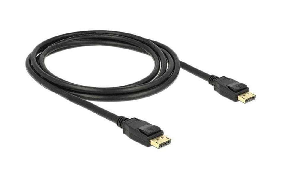 DeLOCK DisplayPort Kabel DP 1.2 – 4K 60 Hz – 2 m