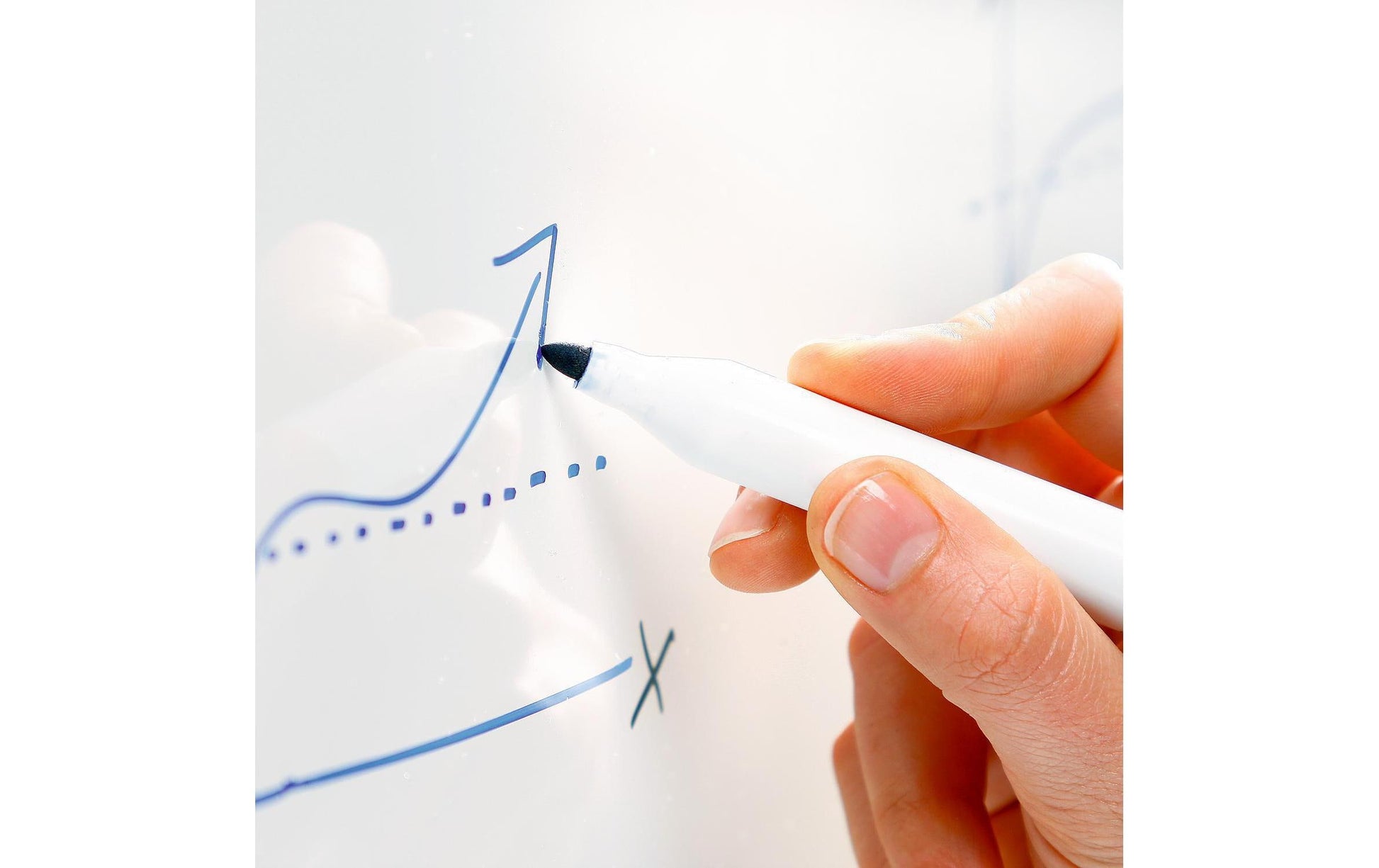 Dahle Flipchart Personal – 68 × 92 cm, weiss, Metall