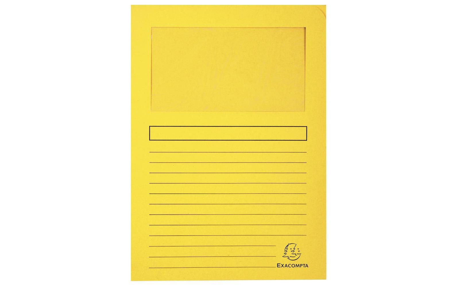 Exacompta Organisationsmappe FOREVER A4, mit Sichtfenster, 120 g/m², assortiert – 960 Stück
