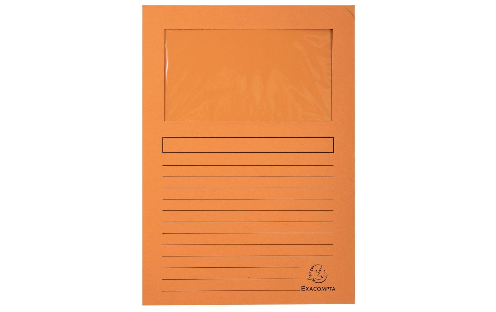 Exacompta Organisationsmappe FOREVER A4, mit Sichtfenster, 120 g/m², assortiert – 960 Stück
