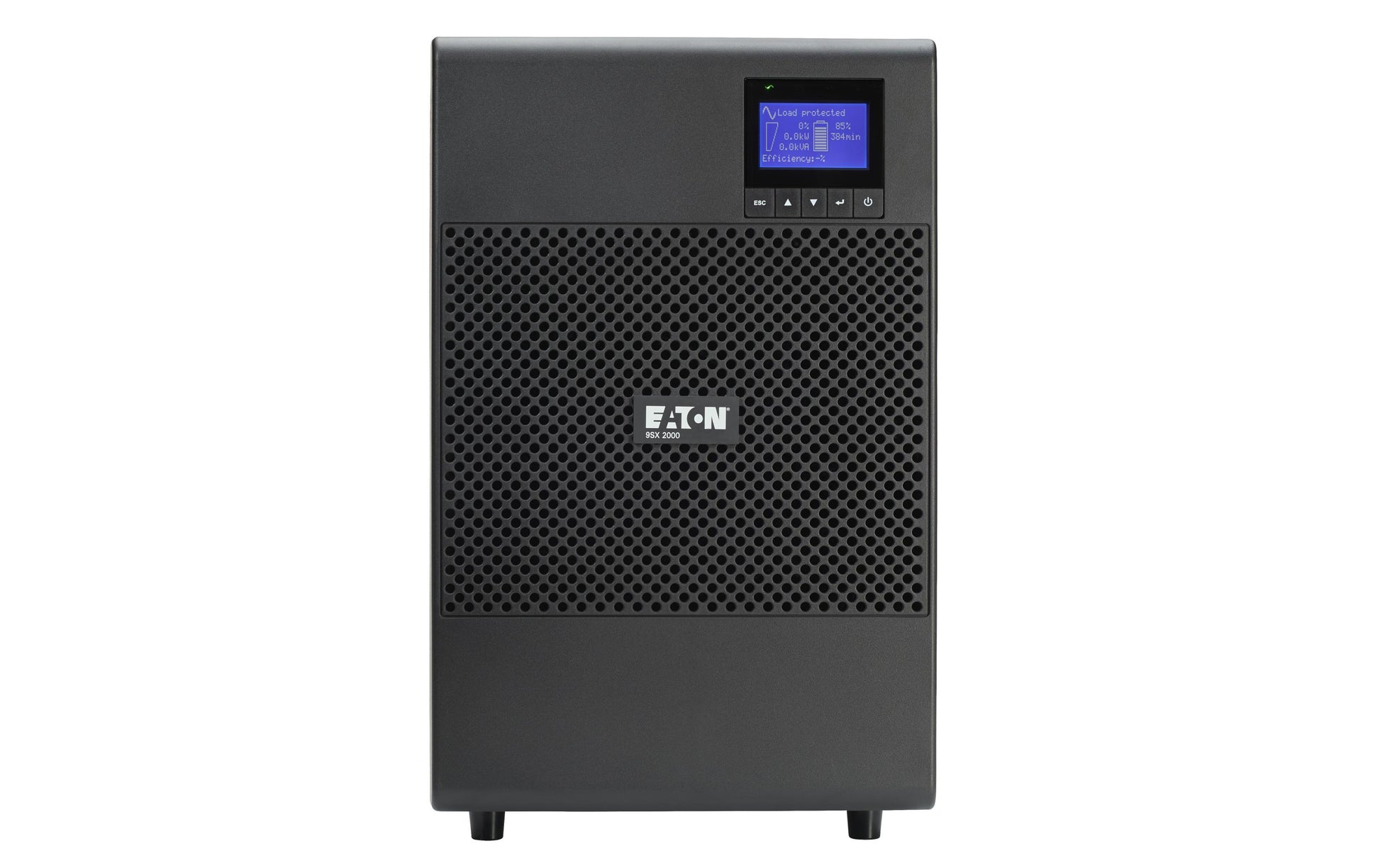 Eaton 9SX 2000i USV 2 kVA/1800 W Online, Reiner Sinus – Tower – C13×8, Eingang IEC C14
