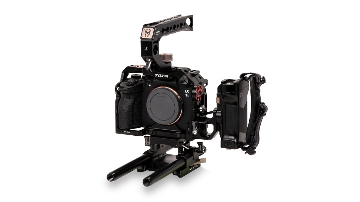 Tilta TA-T18-E-B Pro Kit – 280 × 140 × 178 mm, 1,36 kg – für Sony a7S III – Schwarz