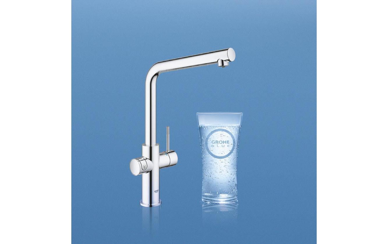 GROHE Blue Home L Auslauf – Messing, 180 W, Chrom