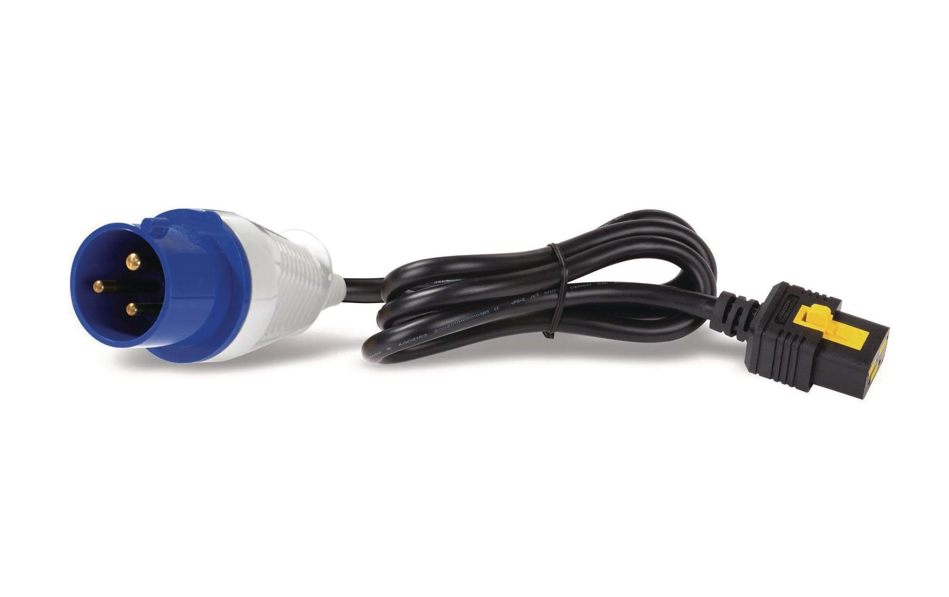 APC Rack-PDU Metered 0U, einphasig 3,68 kW, (7×C13 + 1×C19), IEC309 Eingang – Schwarz