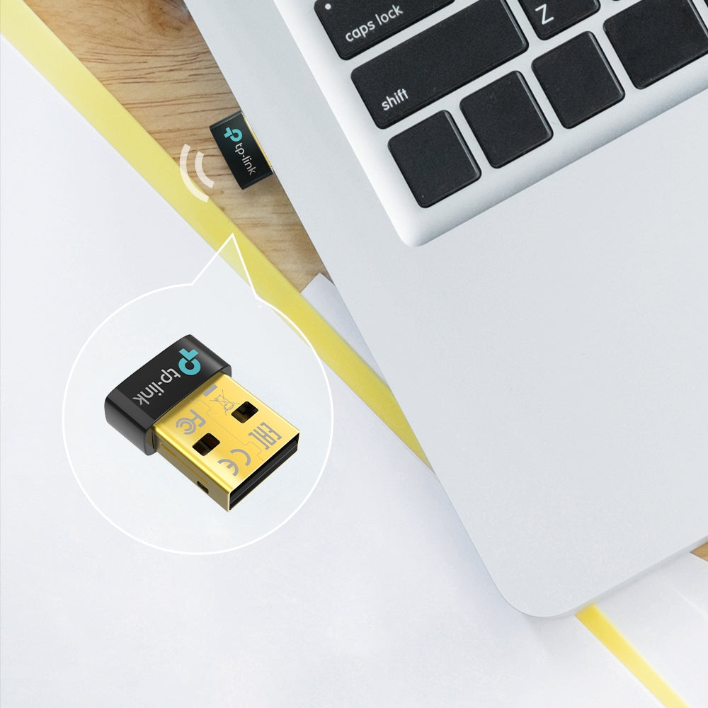 TP-Link UB5A USB Bluetooth Adapter – Bluetooth 5.0, USB 2.0 – für PC, Windows 7–11