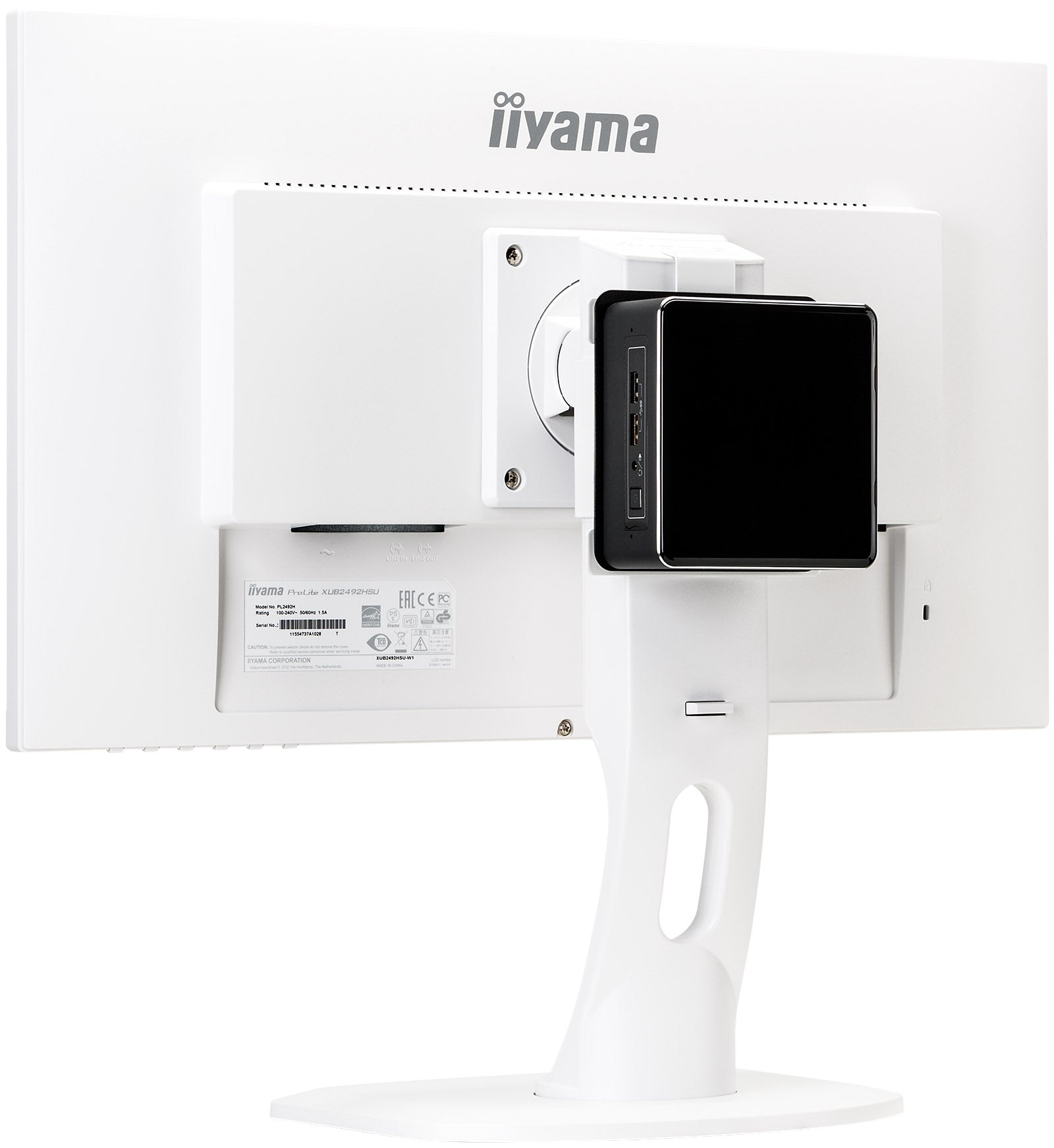 iiyama MD BRPCV03-W – VESA-Adapterplatte – Weiss – für ProLite XUB2294HSU-W1